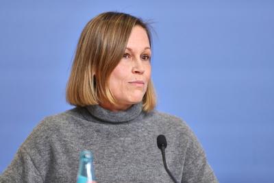 Berlin, Deutschland, 17.03.2025: Haus der Bundespressekonferenz: Vorstellung der Ergebnisse der IDZ-Studie Sechste Deuts-stock-foto