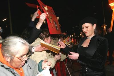 Goldene Kamera 2007 Copyright: IMAGO. Herrmann 01.02.2007 Thema: Roter Teppich / Empfang / Verleihung / Party zur Verlei-stock-foto