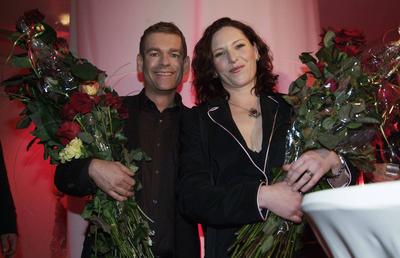 Rosenstolz Album DAS GROSSE LEBEN Copyright: IMAGO. Radke 23.01.2006 Thema: Rosenstolz Album DAS GROSSE LEBEN Praesentat-stock-photo