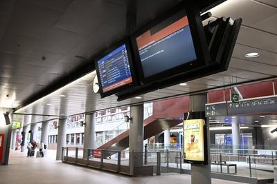 Rail Strike NMBS-SNCB-stock-foto