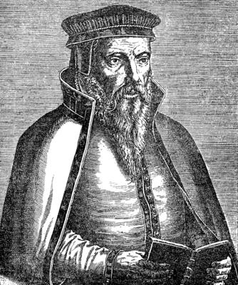 Joachim Camerarius, 1500 - 1574, the Elder, was a German classical scholar / Lehrer in Deutschland, historisch, C:CC5his-stock-foto