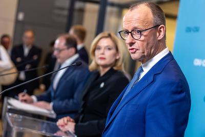Statement der der CDU/CSU-stock-photo