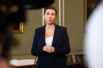 Ursula von der Leyen visits Denmark-stock-photo
