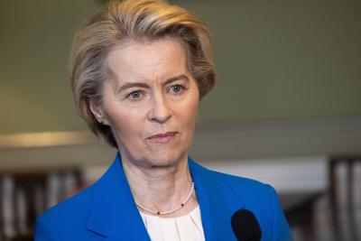 Ursula von der Leyen visits Denmark-stock-photo