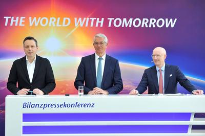 Fraport AG - Bilanzpressekonferenz.-stock-foto