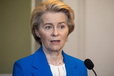 Ursula von der Leyen visits Denmark-stock-photo