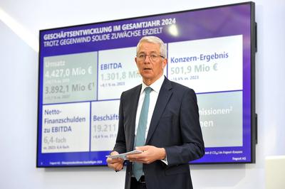 Fraport AG - Bilanzpressekonferenz.-stock-foto