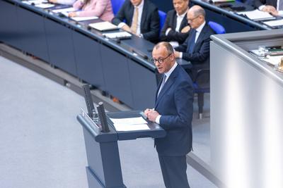 214. Sitzung des Bundestages am 18. M?rz 2025.-stock-foto