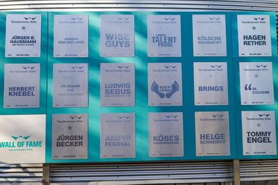 Wall of Fame-stock-foto