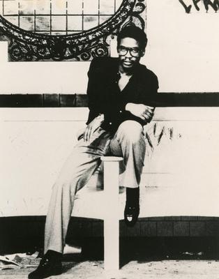 American pianist and composer Herbie Hancock, 1980s PUBLICATIONxNOTxINxITA-stock-foto