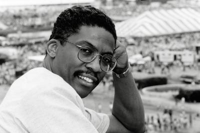 Publicity photo of Herbie Hancock, circa late 1988 File Reference 33636_997THA Hollywood CA USA PUBLICATIONxINxGERxSUIx-stock-foto