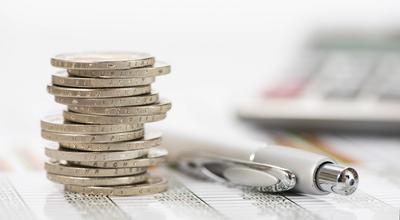 Finanzen und Kalkulation-stock-foto