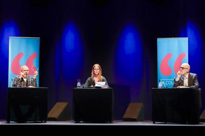 Dietmar B?r, Esther Schweins, Thomas B?hm-stock-photo