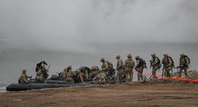 US and South Korea military exercises in South Korea-stock-foto