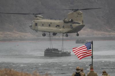 US and South Korea military exercises in South Korea-stock-foto