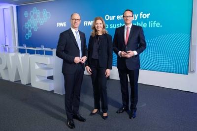 RWE AG Bilanzpressekonferenz-stock-photo