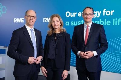 RWE AG Bilanzpressekonferenz-stock-photo