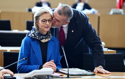 Plenum Thueringer Landtag-stock-foto