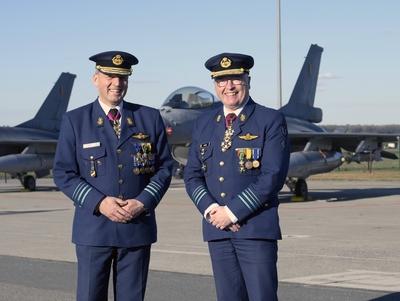 New Belgian Commander Of Air & Space Component-stock-foto