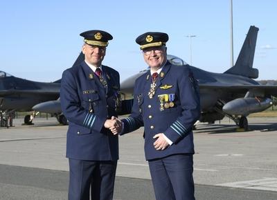 New Belgian Commander Of Air & Space Component-stock-foto