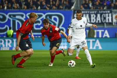 Fussball 3.Liga, SV Wehen Wiesbaden - TSV 1860 M?nchen-stock-foto