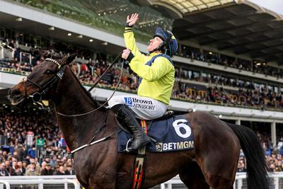 Sean Flanagan on Marine Nationale celebrates after winning 12/3/2025-stock-photo