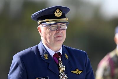 New Belgian Commander Of Air & Space Component-stock-foto