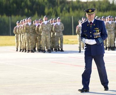 New Belgian Commander Of Air & Space Component-stock-foto