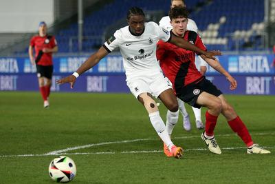 Fussball 3.Liga, SV Wehen Wiesbaden - TSV 1860 M?nchen-stock-photo
