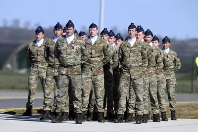 New Belgian Commander Of Air & Space Component-stock-foto