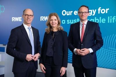 RWE AG Bilanzpressekonferenz-stock-photo