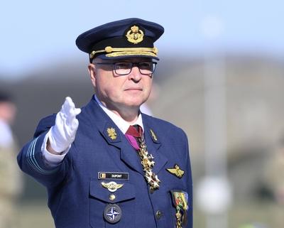 New Belgian Commander Of Air & Space Component-stock-foto