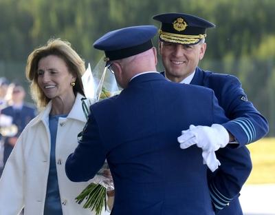 New Belgian Commander Of Air & Space Component-stock-foto