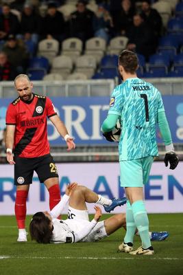 Fussball 3.Liga, SV Wehen Wiesbaden - TSV 1860 M?nchen-stock-foto