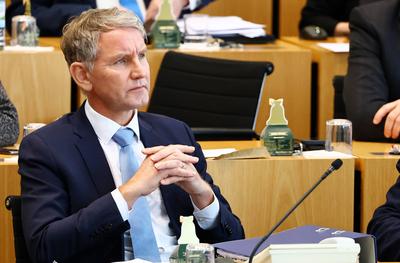 Plenum Thueringer Landtag-stock-foto