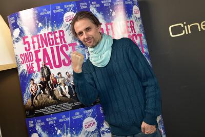 Kino-Tour von F?NF FINGER SIND NE FAUSTF?NF FINGER SIND NE FAUST Kino Tour-stock-photo