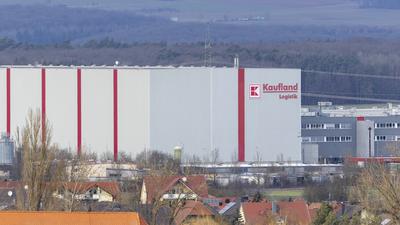 Kaufland Betriebsversammlung-stock-foto
