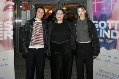Michelangelo Fortuzzi, Frauke Lodders, Flora Li Thiemann-stock-photo