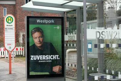 14.01.2025 Dortmund, Die Parteien haben ihre Plakataktionen begonnen. Plakate der SPD, CDU, FDP, Die Gr?nen, Volt und ML-stock-foto