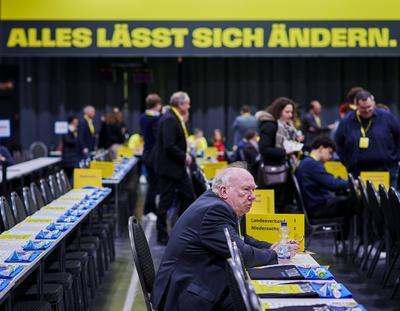 FDP-Sonderparteitag-stock-foto