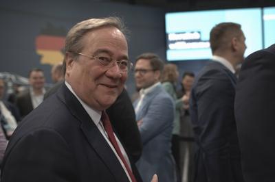 CDU Sonderparteitag: Armin Laschet-stock-foto