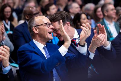 37. Bundesparteitag der CDU-stock-foto