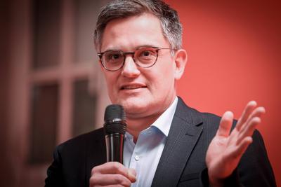 Neujahrsempfang der SPD M?nster.-stock-foto