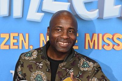 Comedian Dave Davis-stock-foto