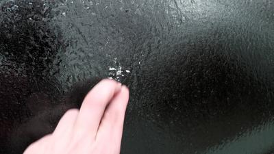 Blitzeisalarm in Bayern! Eine gef?hrliche Wetterfront zieht aktuell ?ber dem Osten hinweg. Vor allem in Bayern gab es zu-stock-foto