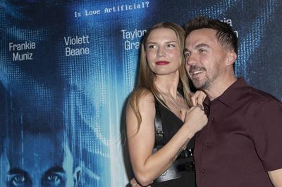 Paige Price Munitz, Frankie Muniz-stock-foto