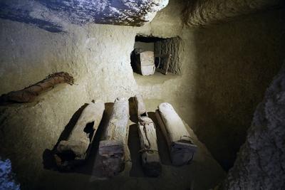 New archaeological discovery in Luxor, Egypt-stock-photo
