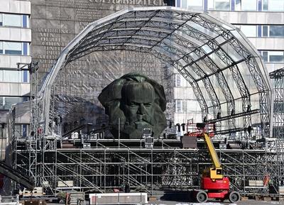 Chemnitz - Europ?ische Kulkturhauptstadt 2025 vor der Er?ffnung-stock-foto