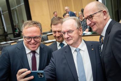 Sitzung Deutscher Bundesrat am 20. Dezember 2024 --stock-foto
