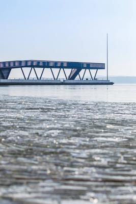 Winterwetter in Brandenburg-stock-foto